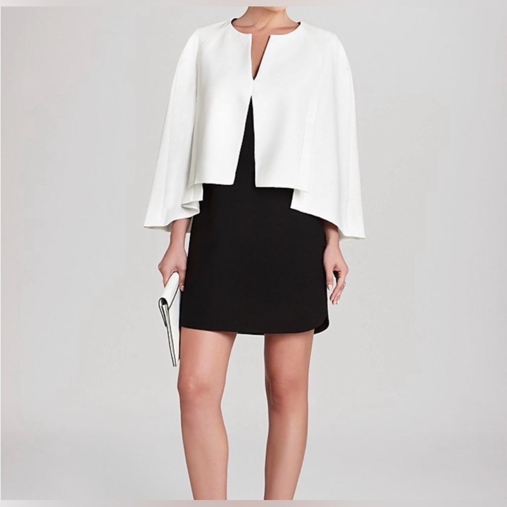 Stunning cape detailed dress